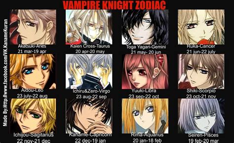 vampire knight anime characters|vampire knight anime characters names.